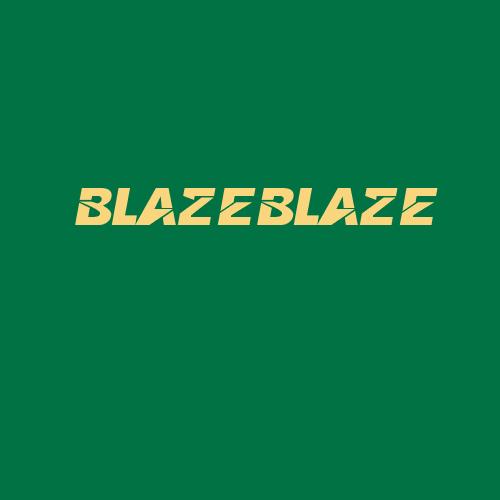 Logo da BLAZEBLAZE