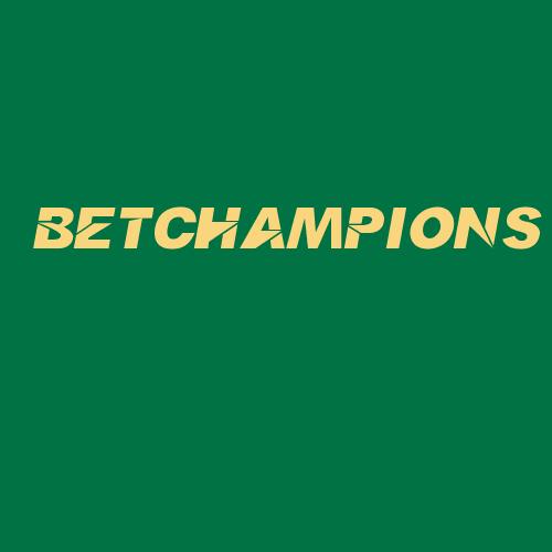 Logo da BETCHAMPIONS