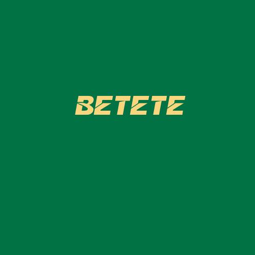 Logo da BETETE